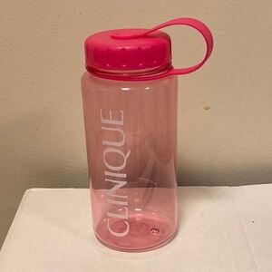 Clinique Translucent Pink Water Bottle